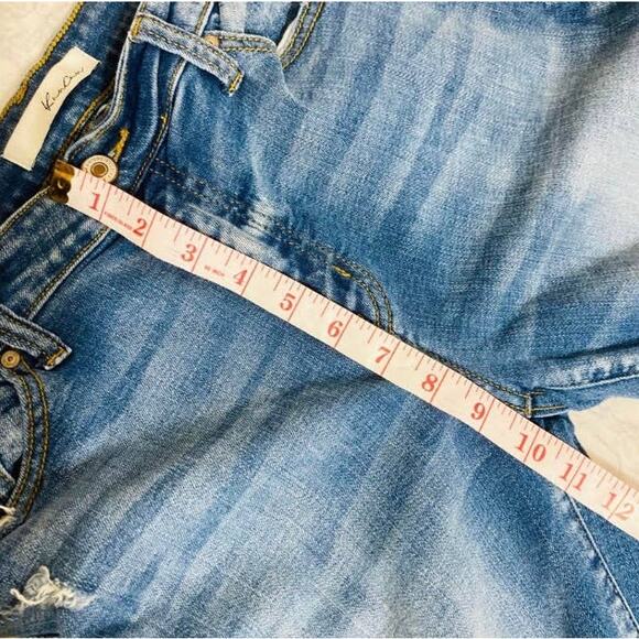 KanCan Benny Womens hi rise straight leg distressed jeans size 27 - Picture 5 of 5